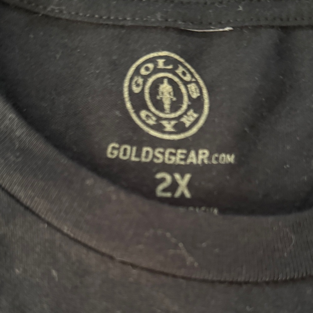 Gold's Gym Black Camo Logo Men's T-Shirt - Picture 2 of 4
